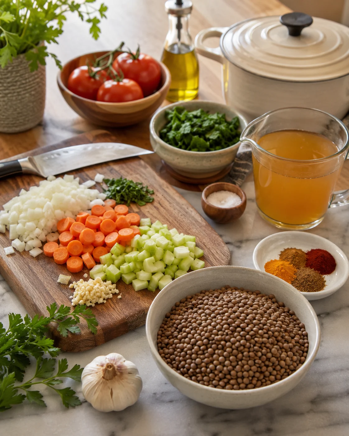 Cozy Anti-Inflammatory Lentil Soup