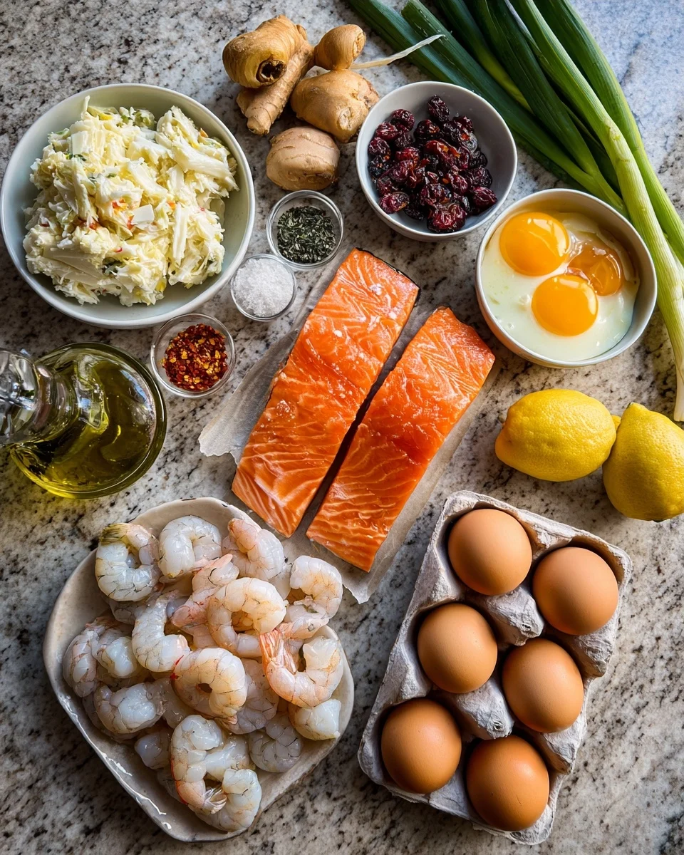 Crab and Shrimp Stuffed Salmon
