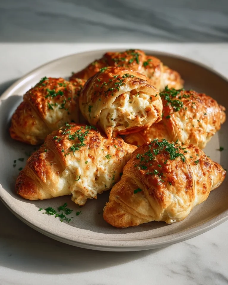 Crab Stuffed Crescent Bombs