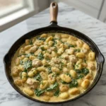 Creamy Chicken Gnocchi Skillet