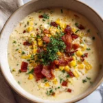 Creamy Corn And Bacon Chowder