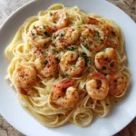Creamy Garlic Butter Shrimp Pasta