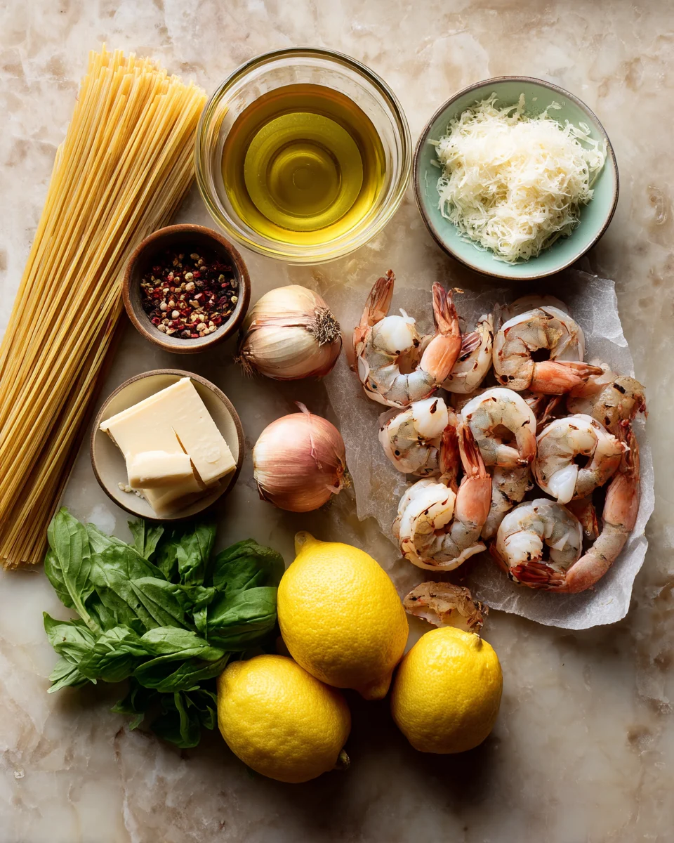 Creamy Garlic Butter Shrimp Pasta