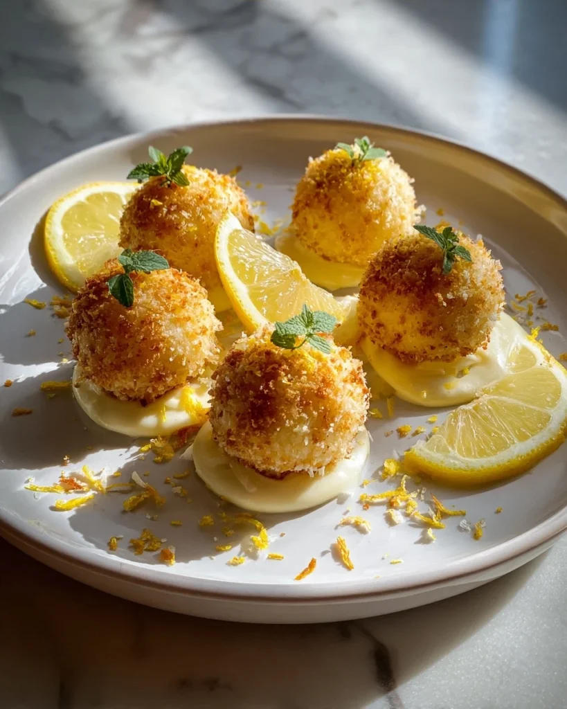 Creamy Lemon Truffles