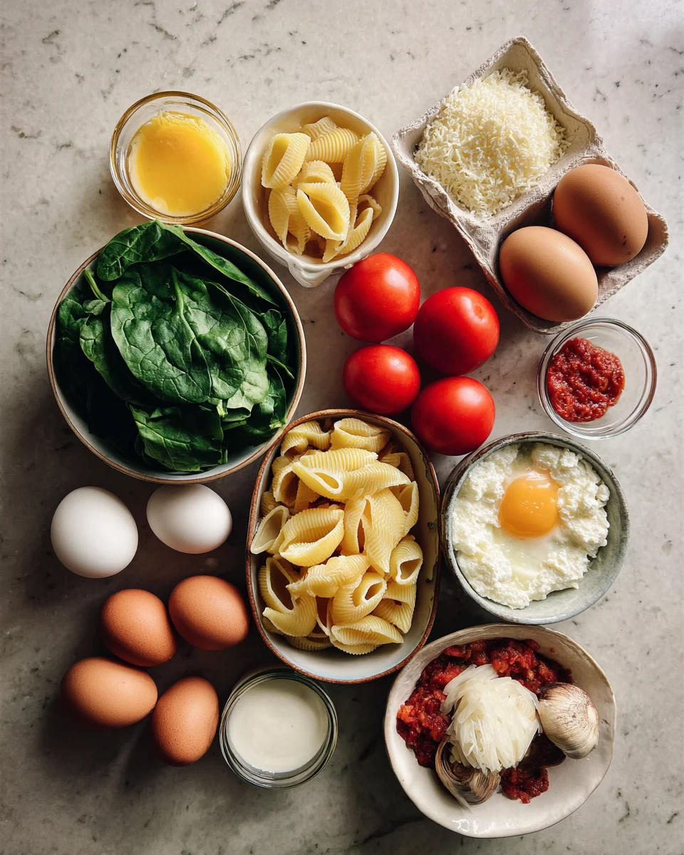 Creamy Spinach Stuffed Shells