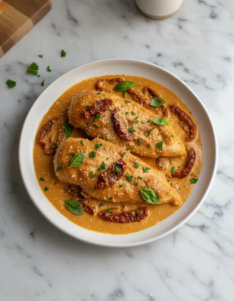 Creamy Sun Dried Tomato Chicken