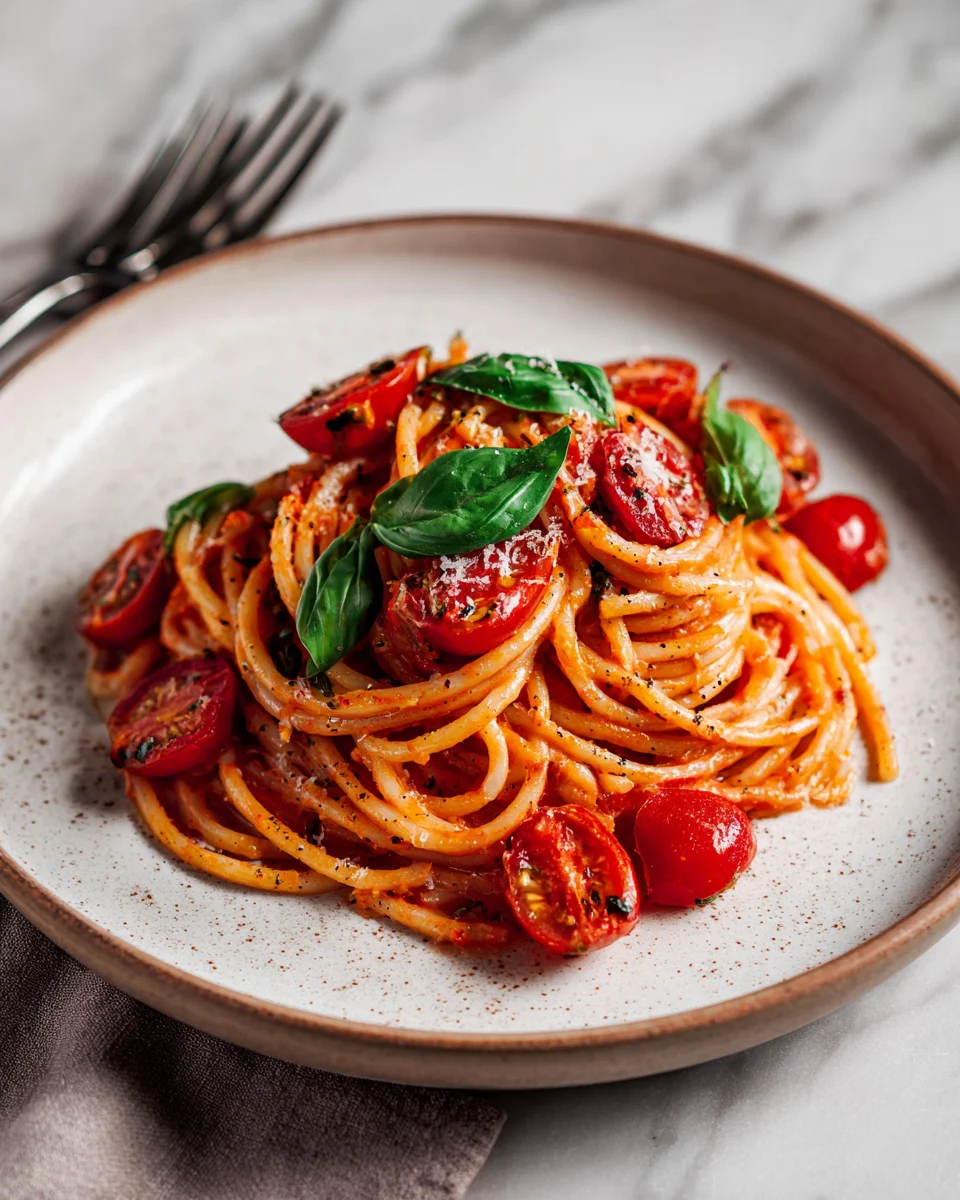 Creamy Tomato Basil Pasta