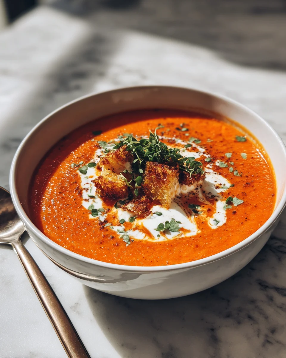 Creamy Tomato Soup Recipe