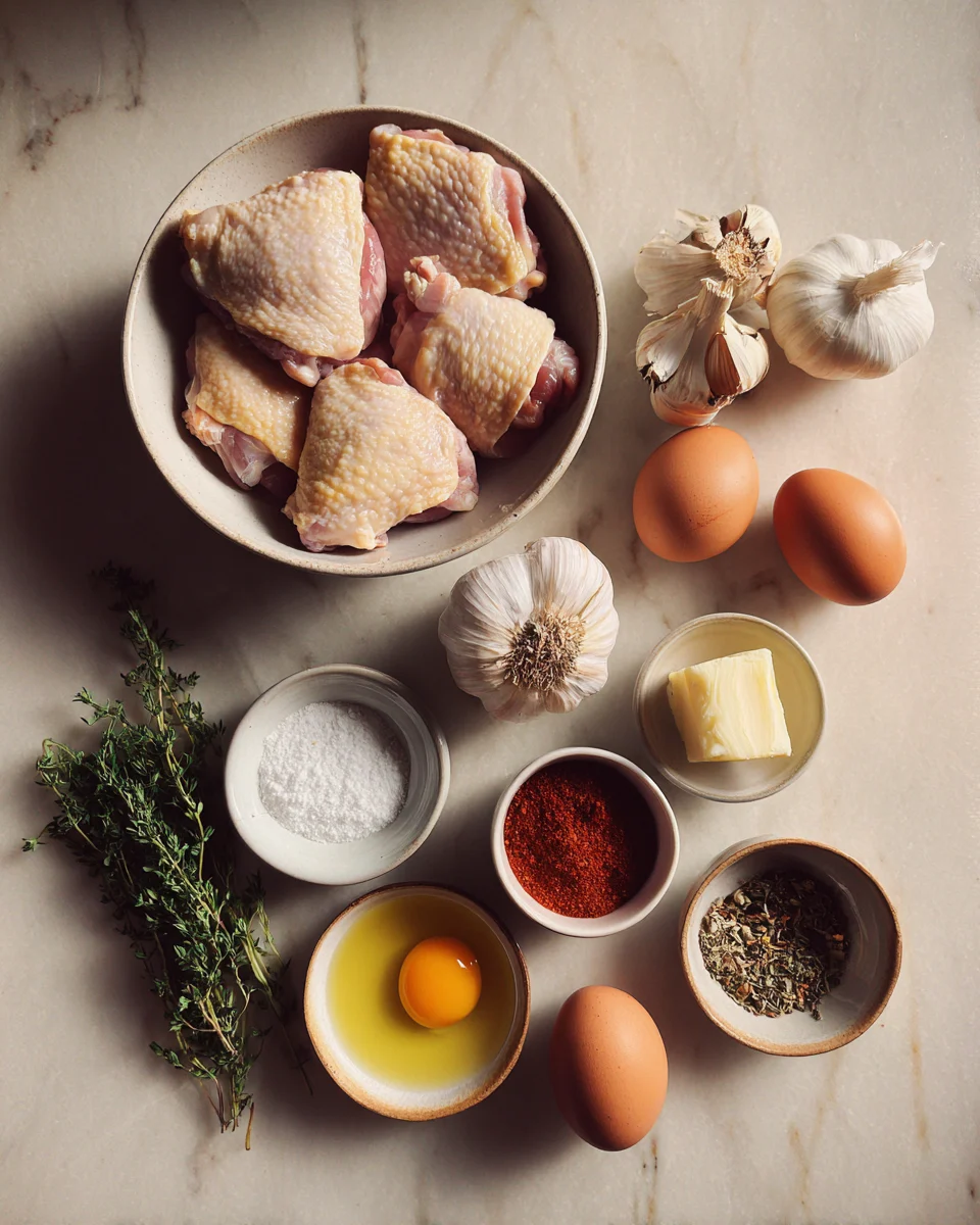 Crispy Baked Chicken Thighs