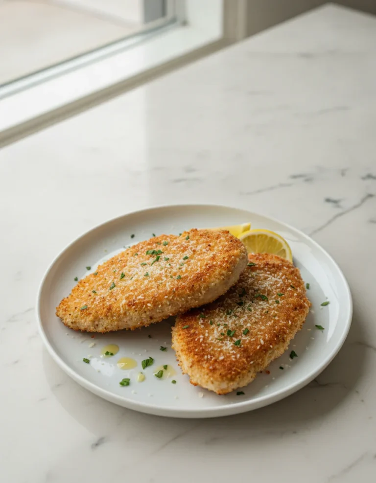 Crispy Parmesan Chicken Cutlets
