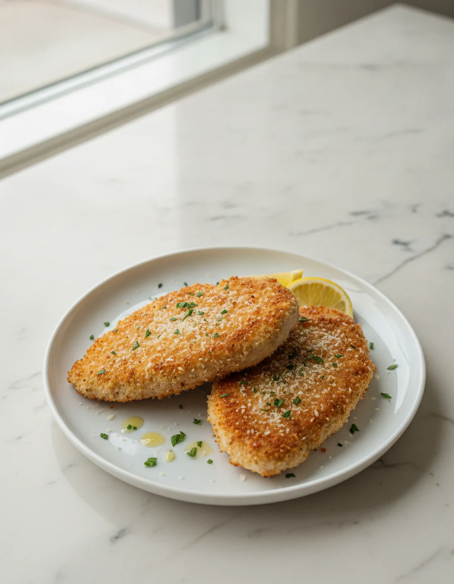 Crispy Parmesan Chicken Cutlets