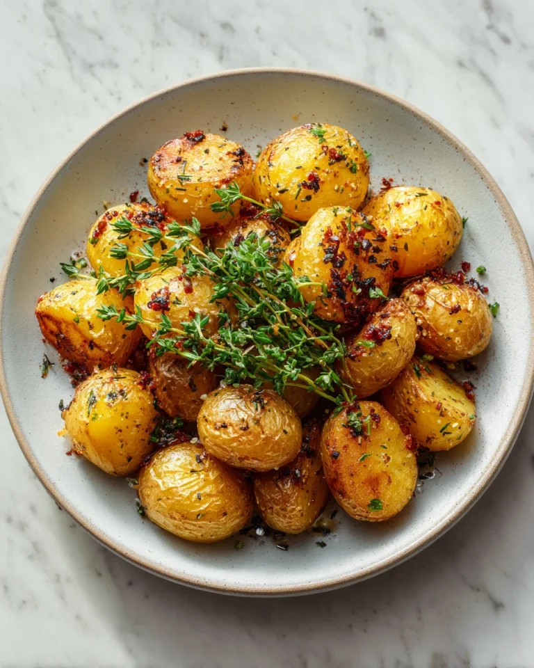 Crispy Roasted Baby Potatoes