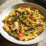 Crock Pot Chicken Pot Pie Pasta