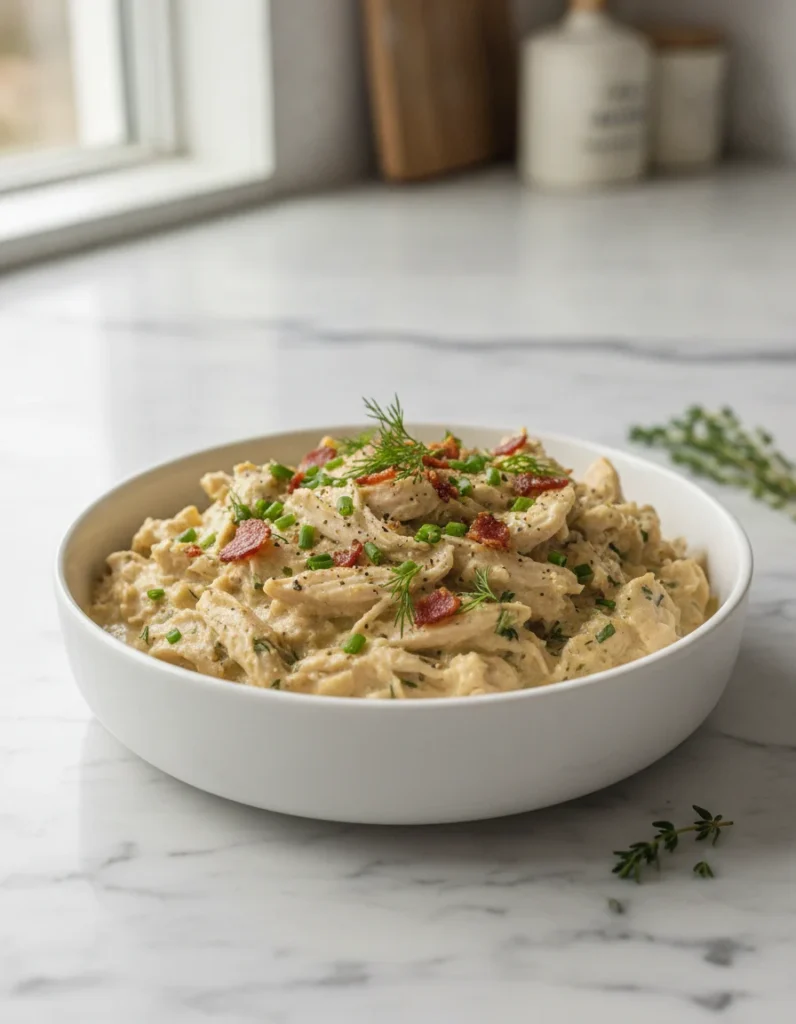 Crockpot Creamy Ranch Chicken
