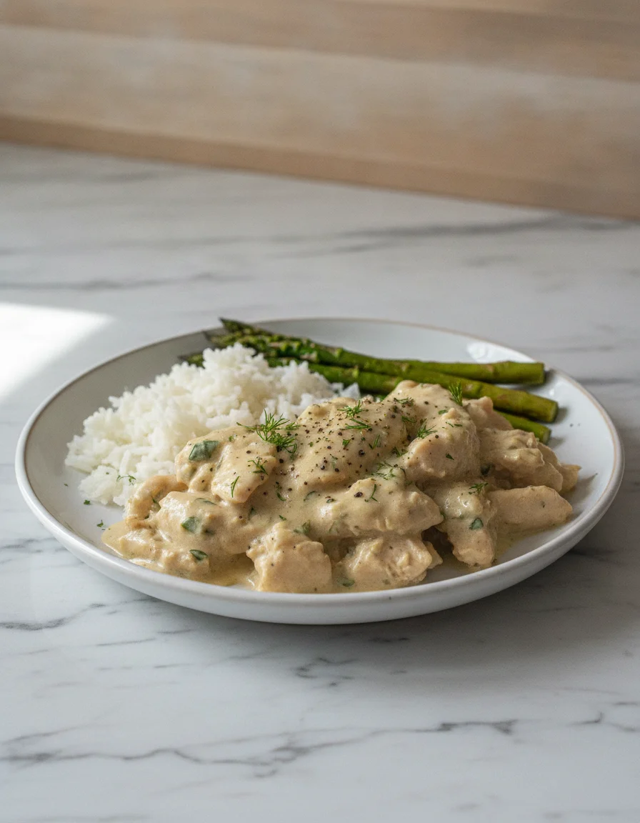 Crockpot Creamy Ranch Chicken