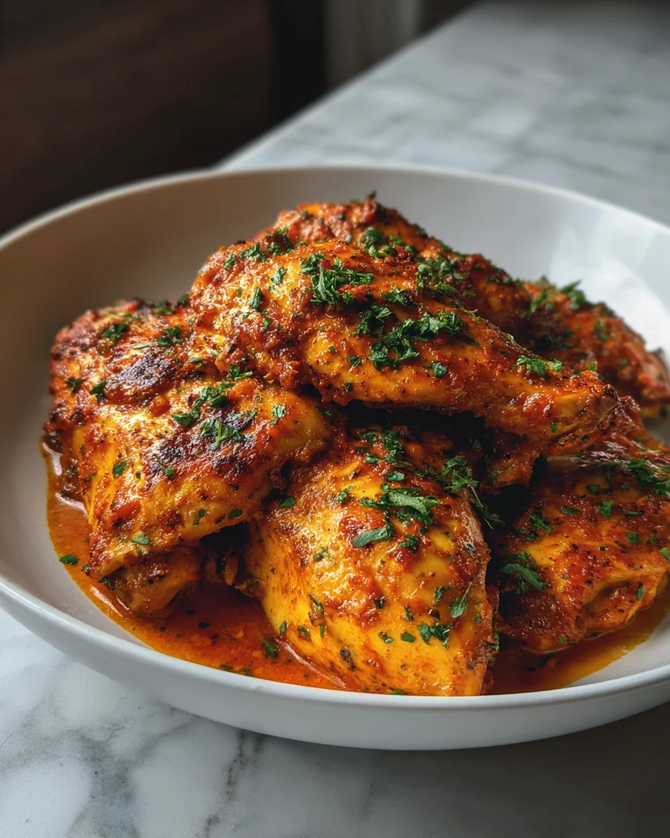 Crockpot Garlic Chicken