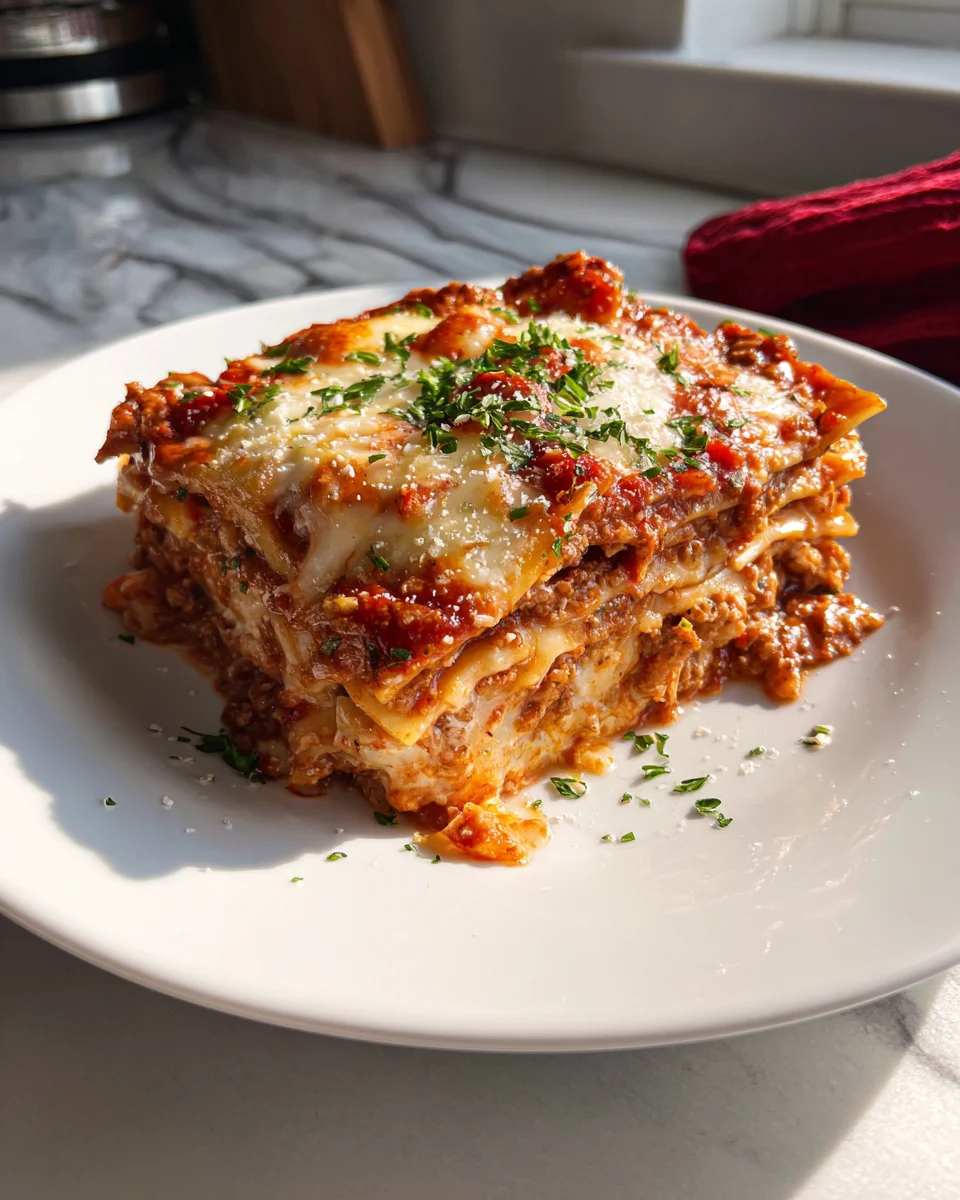 Crockpot Lasagna Recipe