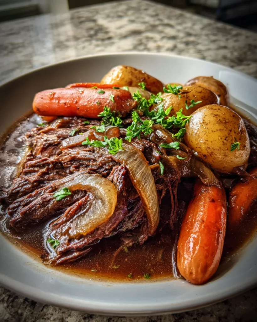 Crockpot Mississippi Pot Roast