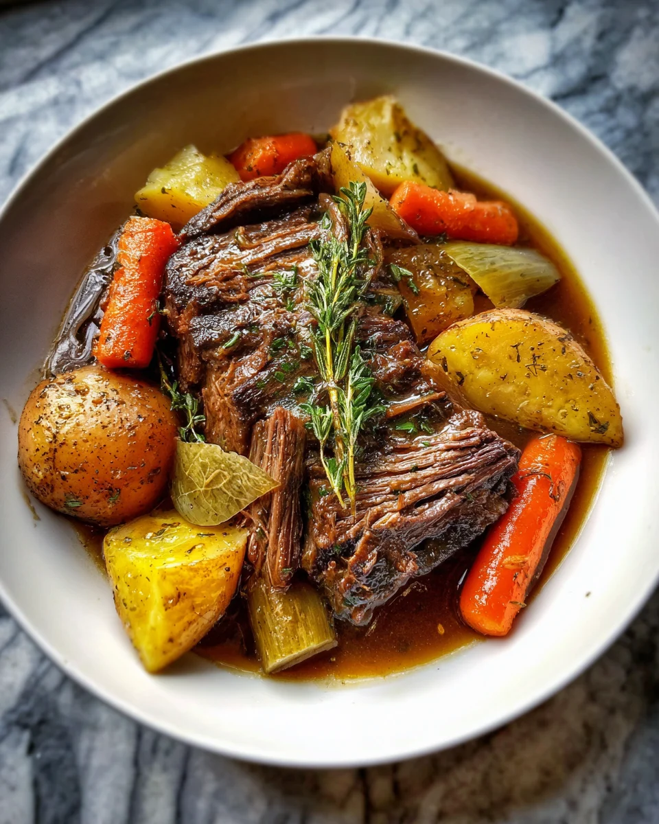 Crockpot Mississippi Pot Roast