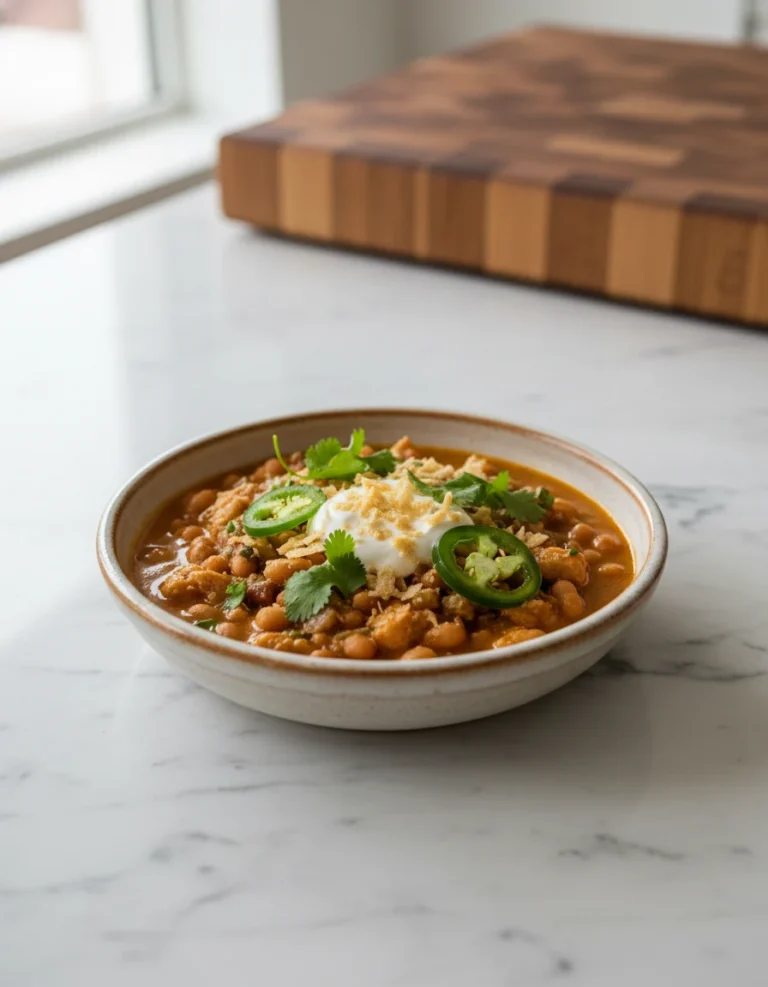 Crockpot White Chicken Chili
