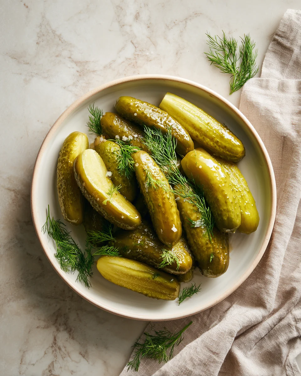 Easy Dill Pickle Recipe