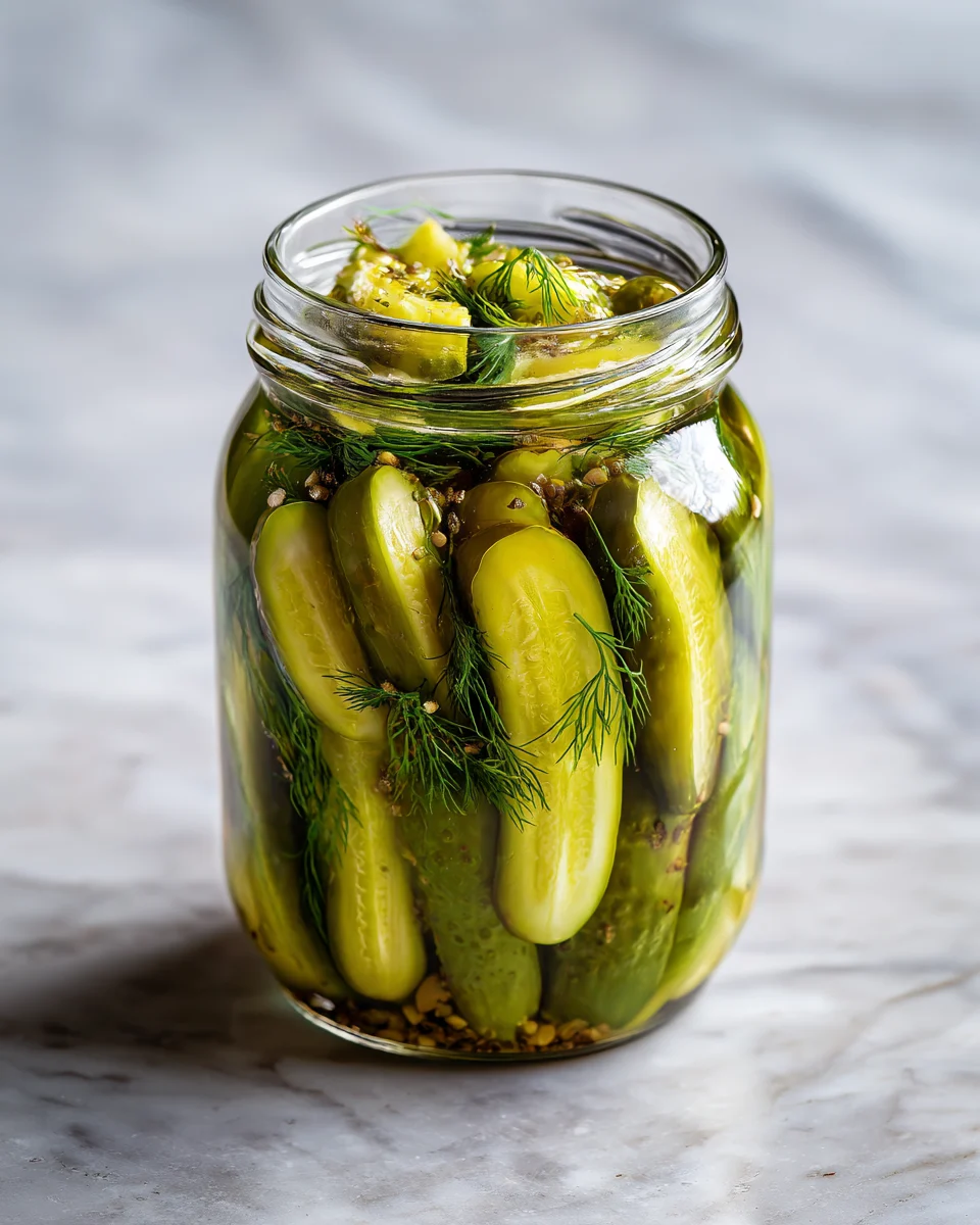 Easy Dill Pickle Recipe