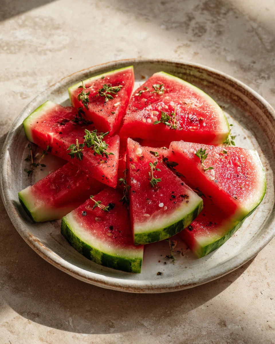 Frozen Watermelon Treats