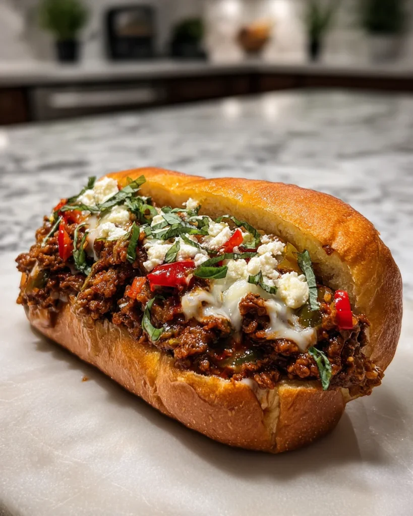 Gordon Ramsay Philly Cheesesteak Sloppy Joes