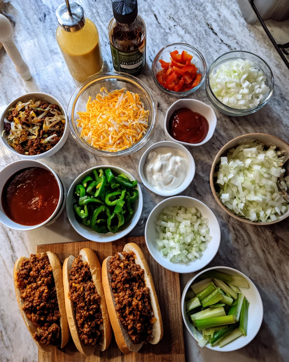 Gordon Ramsay Philly Cheesesteak Sloppy Joes
