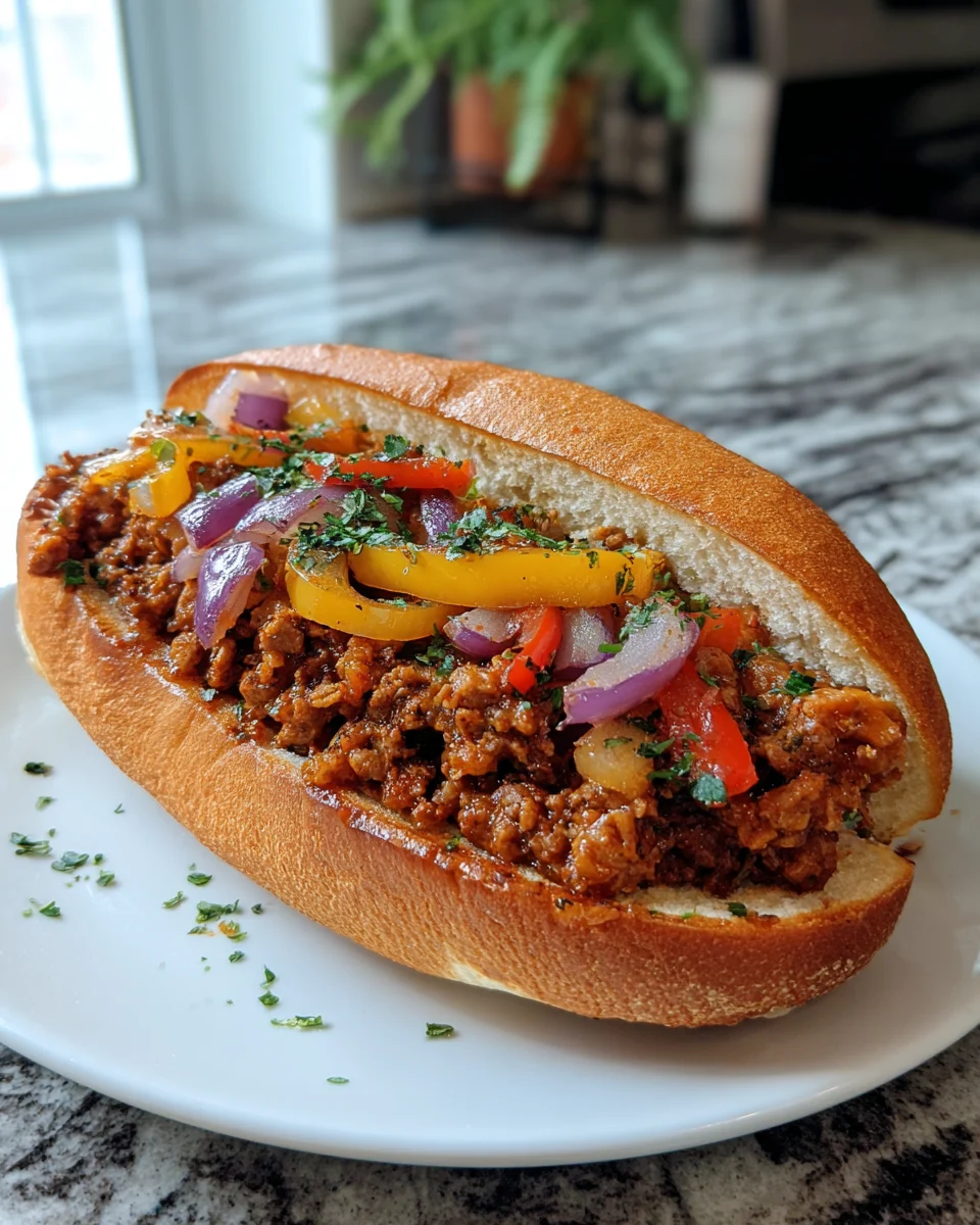Gordon Ramsay Philly Cheesesteak Sloppy Joes
