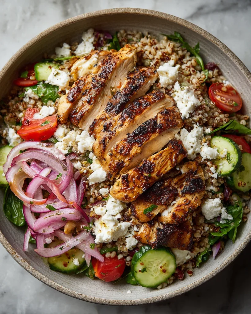 Greek Chicken Grain Bowl