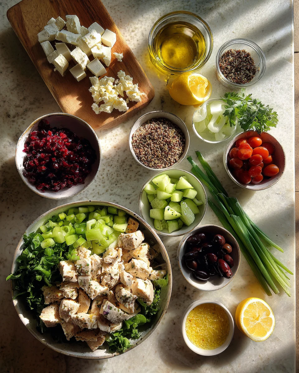 Greek Chicken Grain Bowl