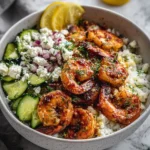 Greek Shrimp Mediterranean Bowl