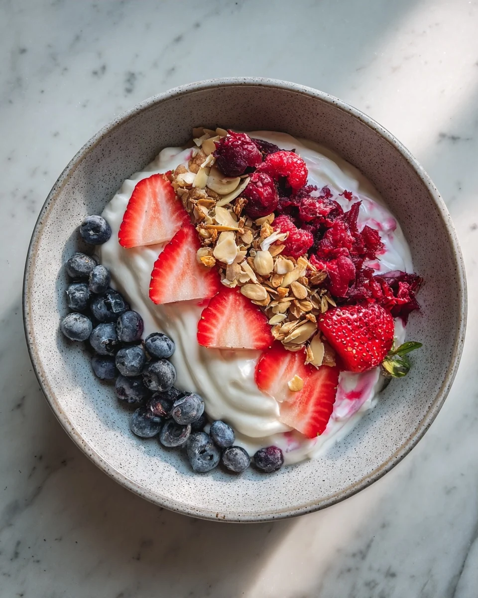 Greek Yogurt Berry Protein Bowl