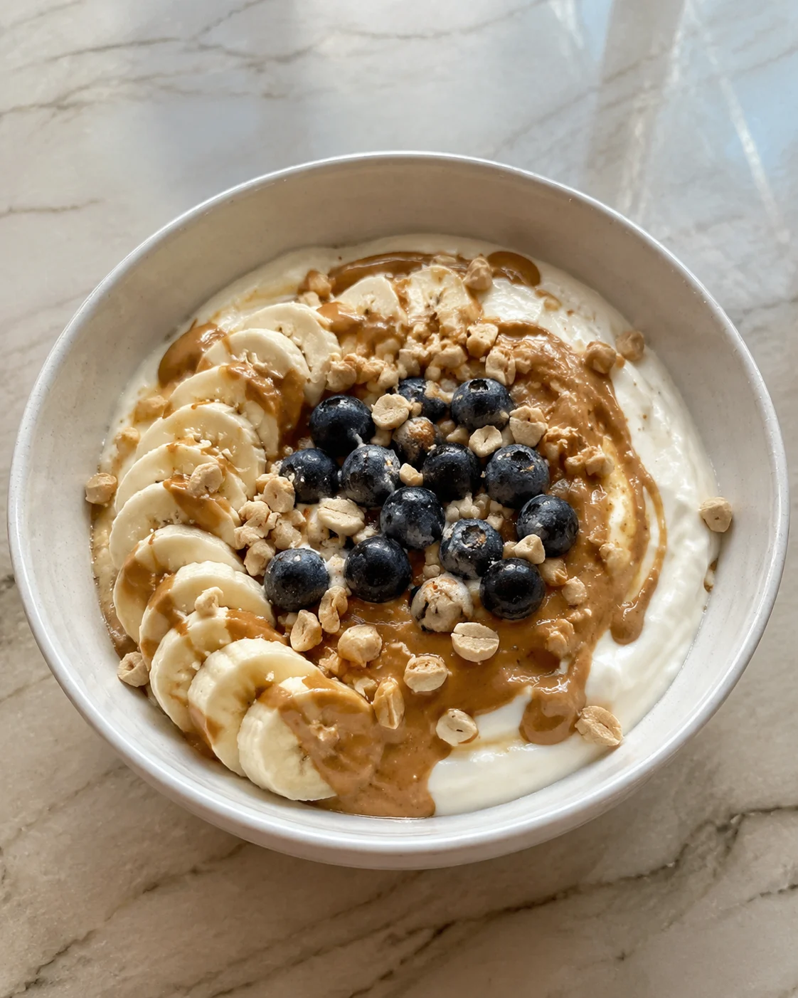 Greek Yogurt Peanut Butter Bowl