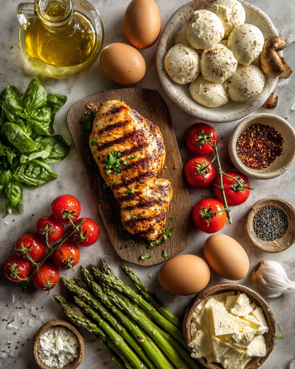 Grilled Caprese Chicken