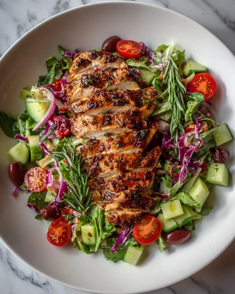 Grilled Chicken Salad: A Perfect Blend of Flavor and Nutrition