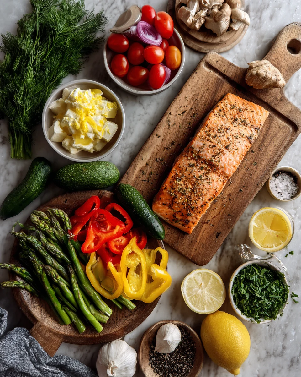 Grilled Lemon Herb Salmon