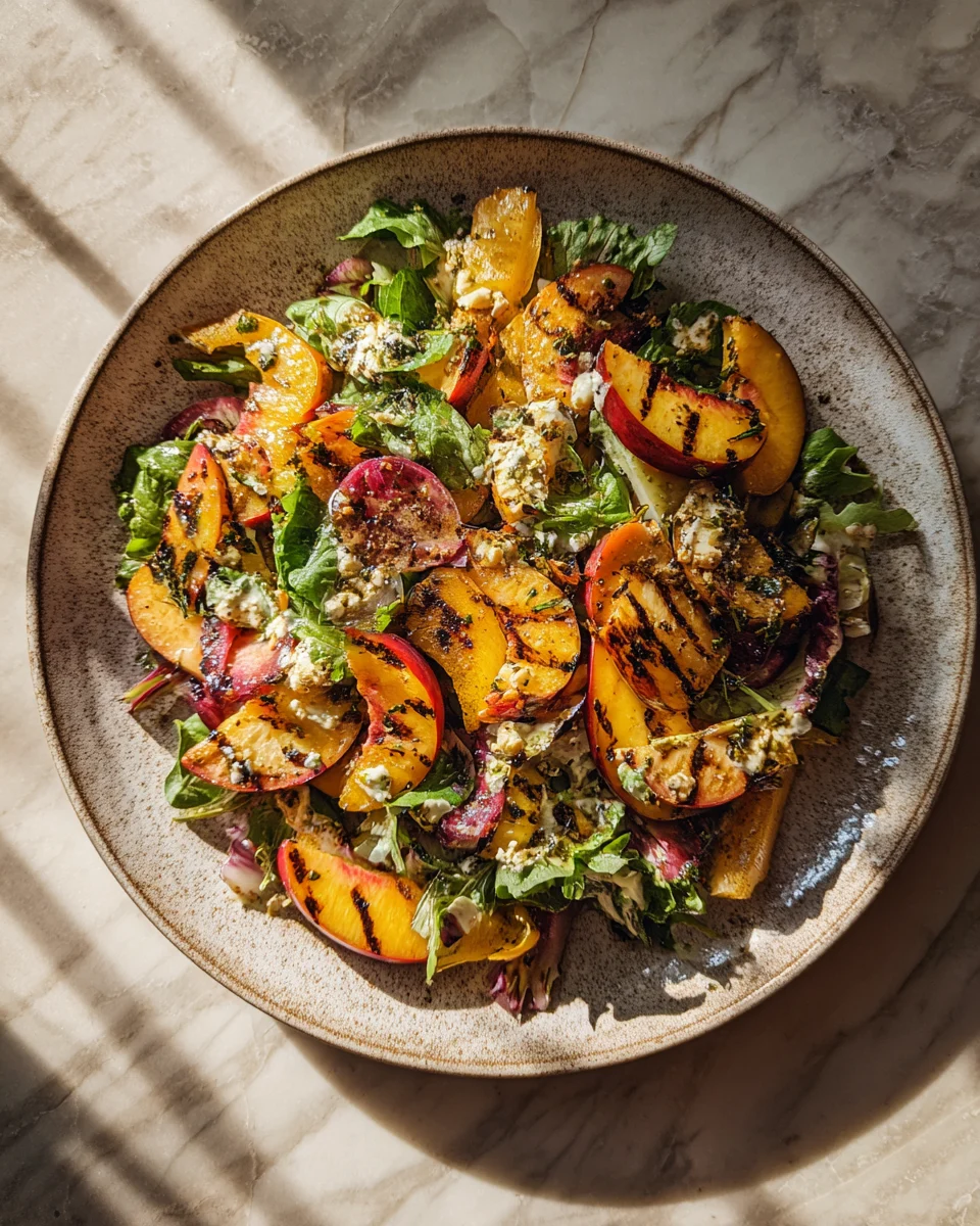 Grilled Peach Salad: A Perfect Summer Dish