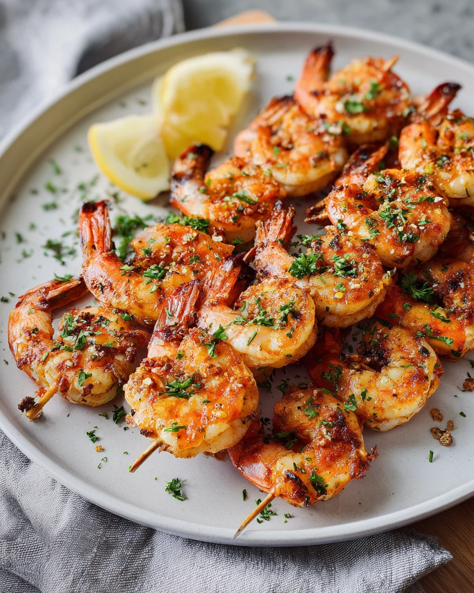 Grilled Shrimp Skewers Recipe