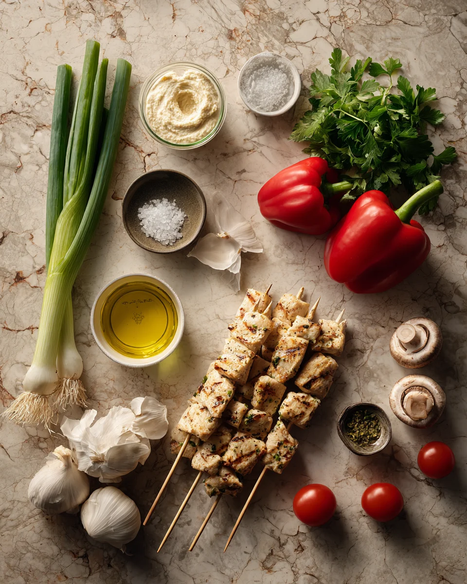 Grilled Thai Coconut Chicken Skewers
