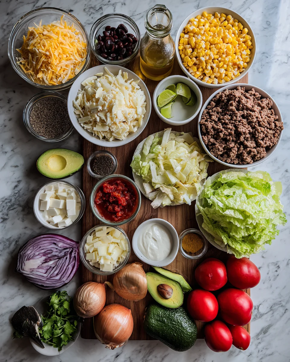 Ground Beef Taco Bowl
