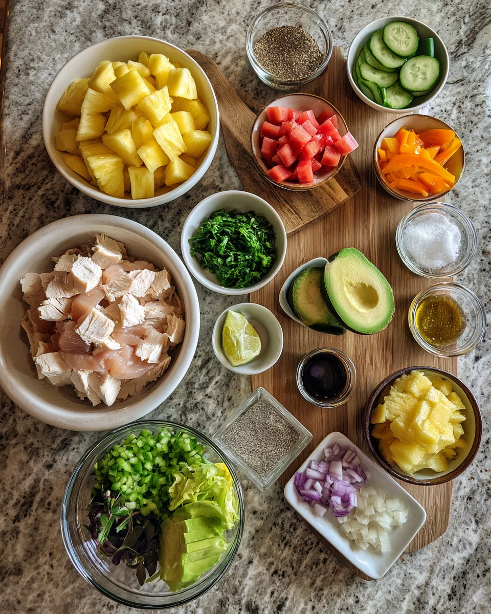 Hawaiian Chicken Salad