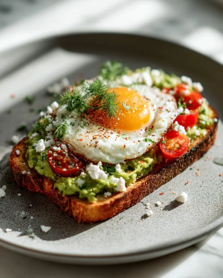 High Protein Avocado Toast