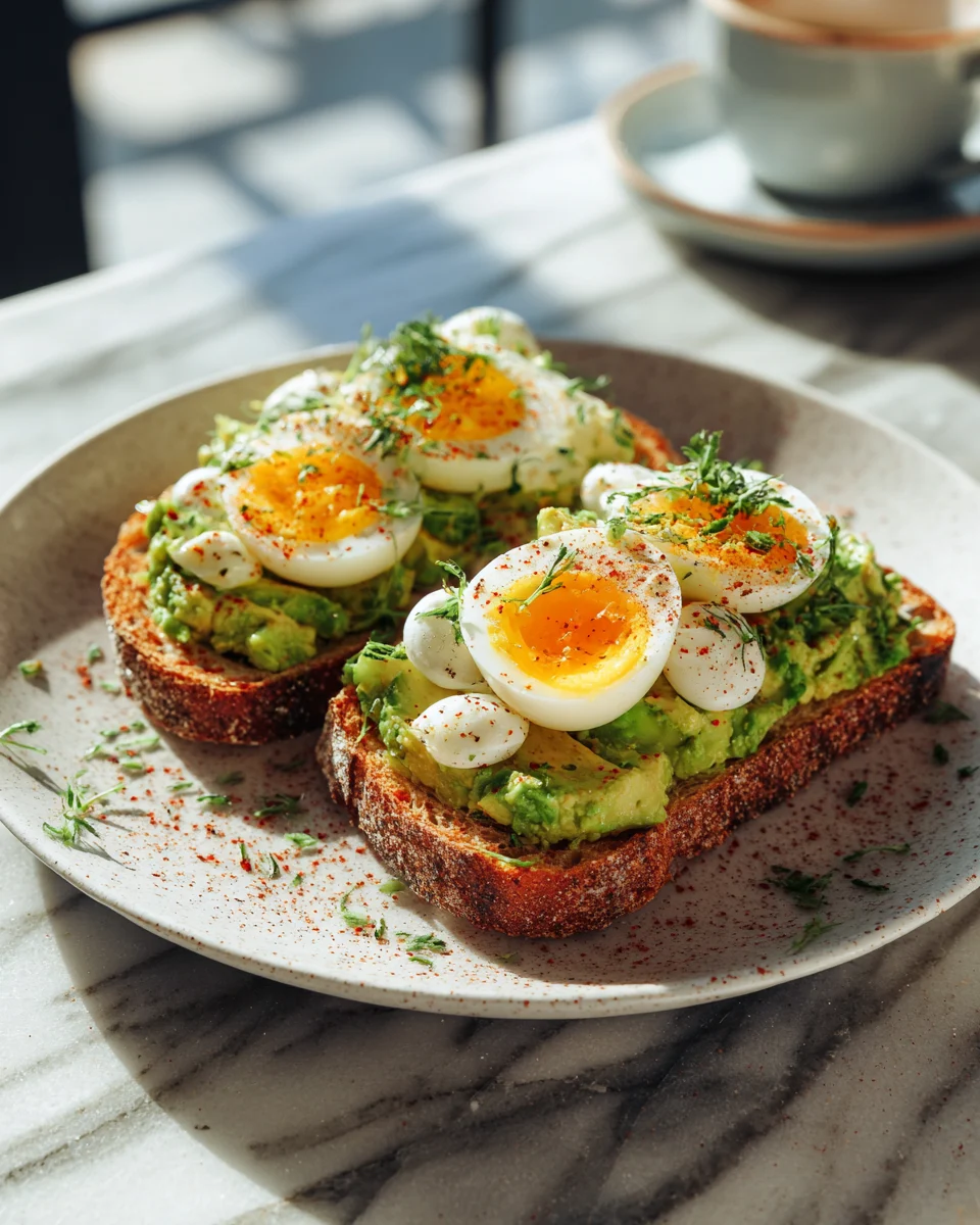 High Protein Avocado Toast