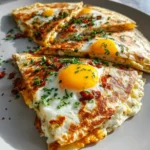 High Protein Breakfast Qesadilla