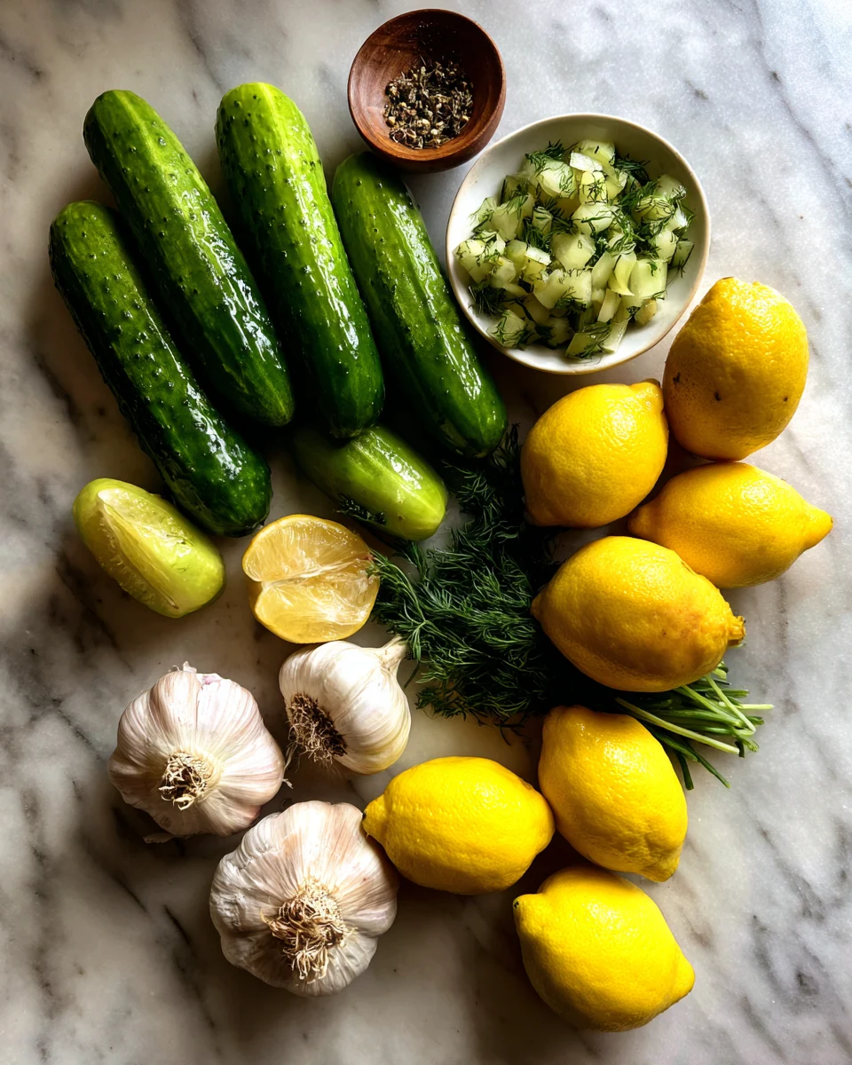Homemade Refrigerator Pickles