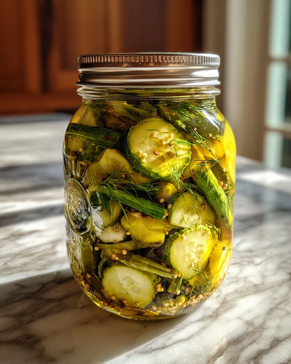 Homemade Refrigerator Pickles