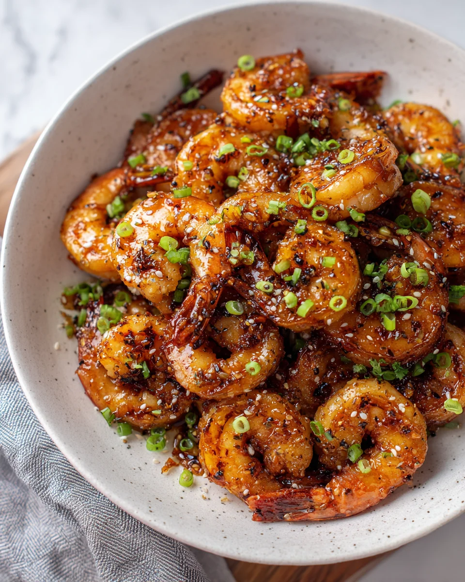 Honey Garlic Shrimp Recipe