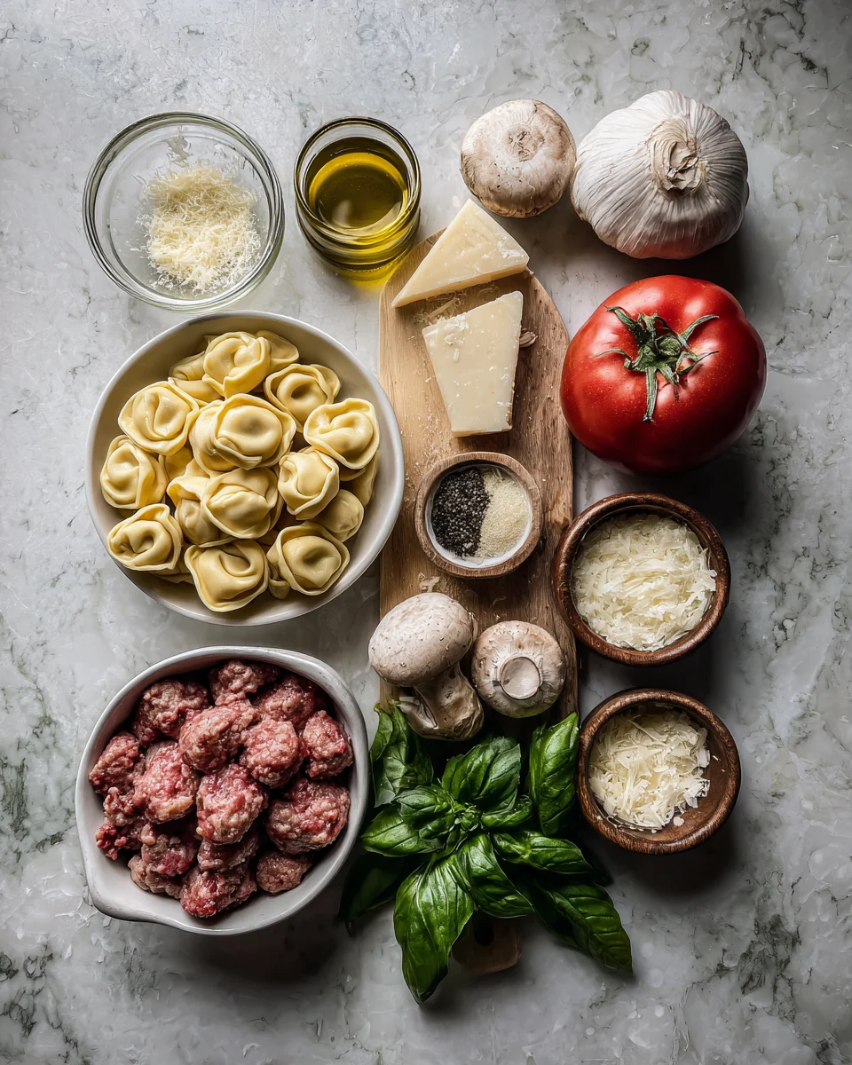 Italian Sausage Tortellini Soup